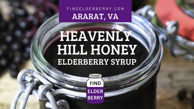 heavenly hill honey elderberry syrup ararat virginia