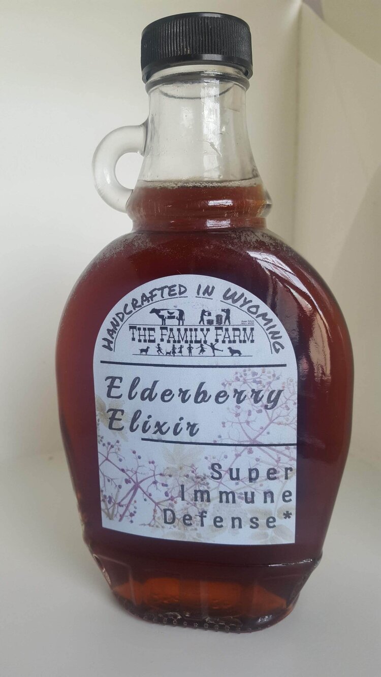 the family farm wyoming elderberry elixir product
